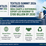 Textiles Summit 2026 concludes with actionable plans emphasizing sustainability, FTA-led export growth, MSME enablement and circularity to hit $100 billion textile exports by 2030.