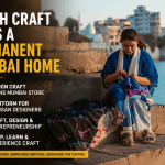 One of Design Craft's younger artisan designers Muskan Khatri.