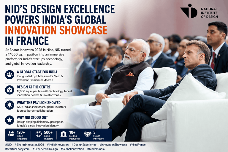 NID’s Design Excellence Powers India’s Global Innovation Showcase in France