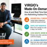 VIRGIO used AI-driven demand signals and on‑demand manufacturing to cut waste, scale responsively, and reshape supply chains—positioning itself for rapid sustainable growth.