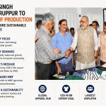 Textile Minister Giriraj Singh backed MMF expansion, sustainable production, and stronger policy support for India’s apparel export growth.