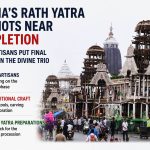 In Puri, skilled artisans are completing the three Jagannath Rath Yatra chariots with traditional tools, devotion, and precision ahead of the annual procession.