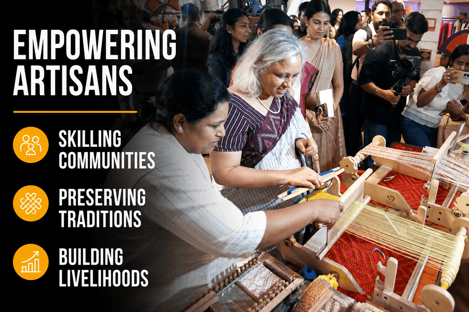 'Weaves of India' Festival Showcases India's Finest Handloom Heritage