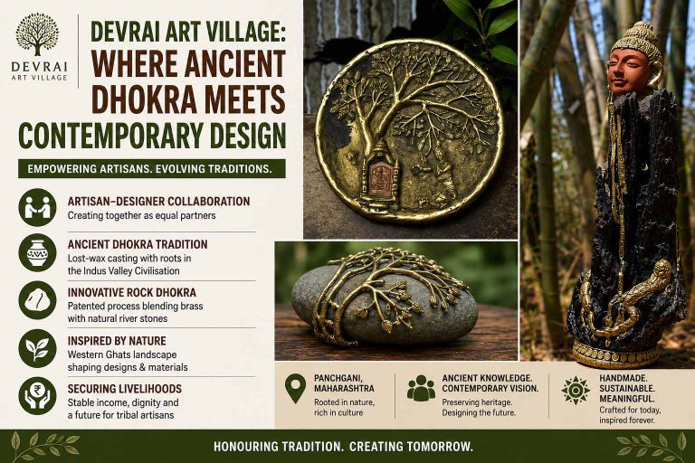 Devrai Art Village: Where Ancient Dhokra Meets Contemporary Design